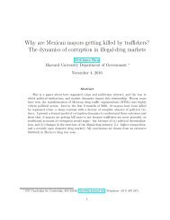 Why are Mexican mayors getting killed by traffickers? The dynamics ...