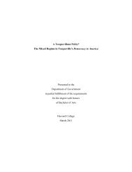 Theory Thesis 2 - Department of Government - Harvard University