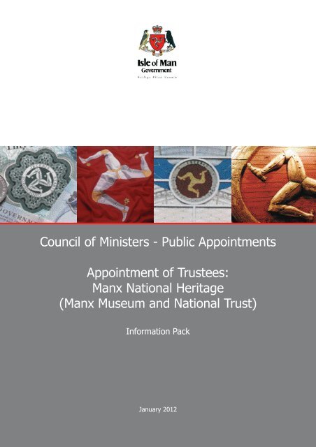 MNH Trustees information pack - Isle of Man Government