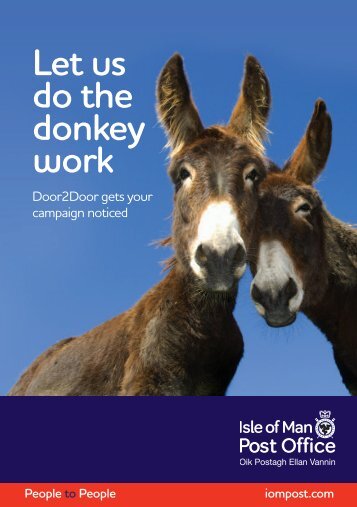 Door2Door Leaflet - Isle of Man Government