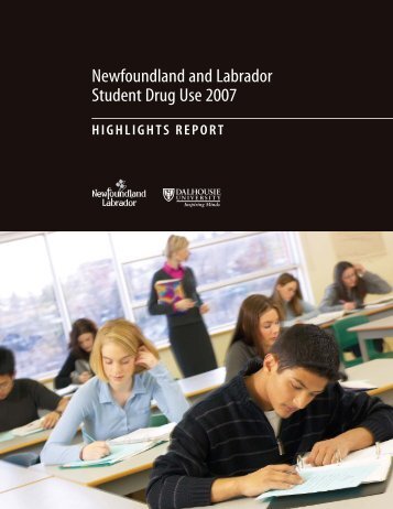 Newfoundland and Labrador Student Drug Use 2007