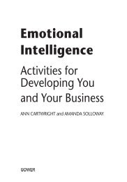 Emotional Intelligence - Ashgate