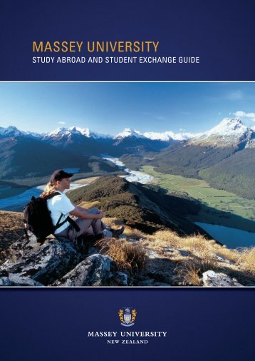 Study Abroad and student exchange guide - Massey University