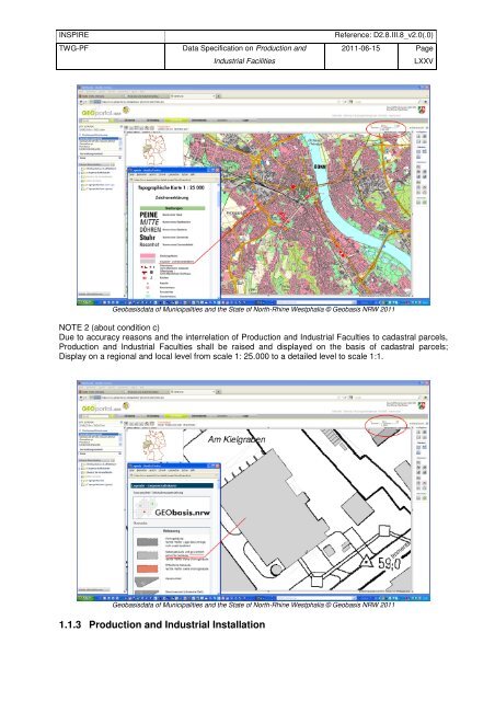 Production and Industrial Facilities - INSPIRE - Europa