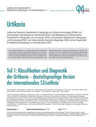Download - Gesellschaft für Pädiatrische Allergologie und ...