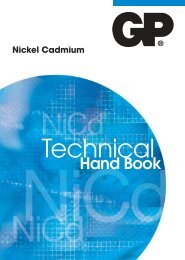 Nickel Cadmium - GP Batteries