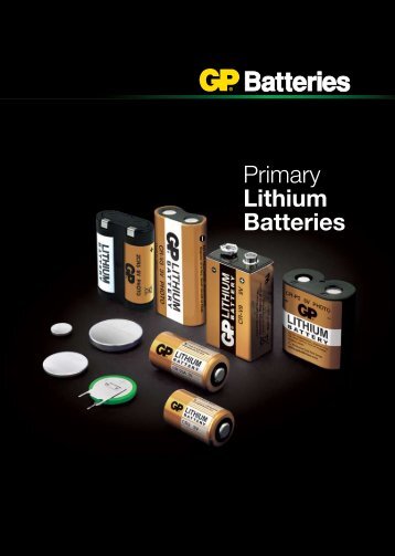 Primary Lithium Batteries - GP Batteries