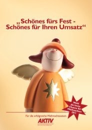 „Schönes fürs Fest - Schönes für Ihren Umsatz“ - GPK Aktiv