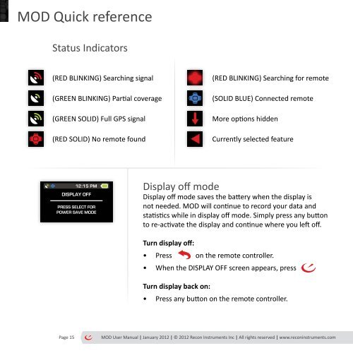 MOD User Manual - GPS Central