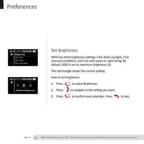 MOD User Manual - GPS Central