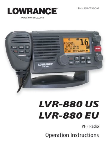 LVR-880 Operation - GPS Central