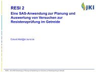 4. RESI 2 Eine SAS-Anwendung zur Planung und Auswertung von ...