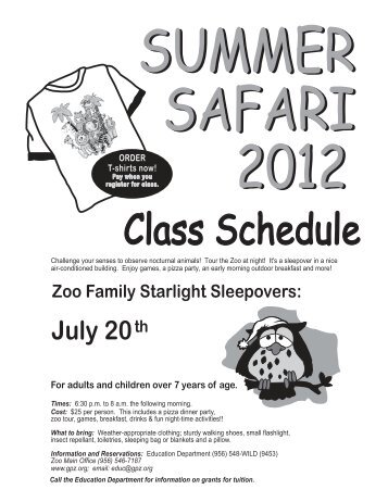 Summer safari 2012 - Gladys Porter Zoo