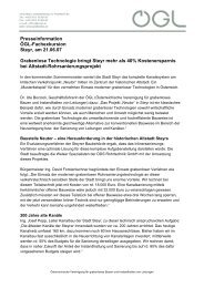 Presseinformation ÖGL-Fachexkursion Steyr, am 21.06.07 ... - OGL