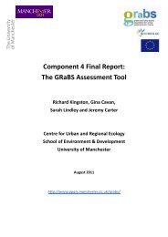 Final Report on GRaBS Assessment Tool