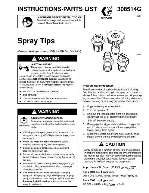 graco spray tips near me