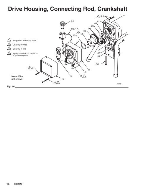 308922B 495st Airless Paint Sprayers - Graco Inc.