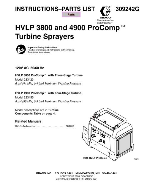 graco hvlp 4900