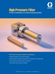 High-Pressure Filter - Graco Inc.