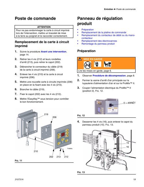 Mises en garde - Graco Inc.