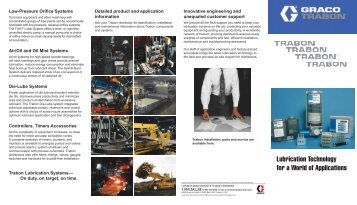 Lubrication Technology for a World of Applications - Graco Inc.