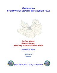 Owensboro Storm Water Quality Management Plan 2011 Annual ...