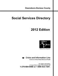 2012 Social Services Directory - Green River Area Development ...