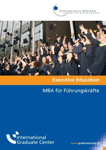 Executive Education MBA für Führungskräfte - International ...