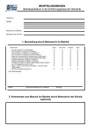 beurteilungsbogen - Graf-Engelbert-Schule