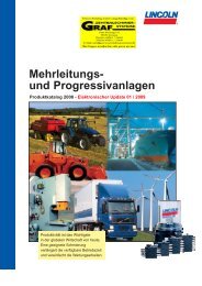 Mehrleitungs- und Progressivanlagen - Graf Zentralschmiersysteme ...