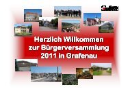 Bürgerversammlung 25032011 - Grafenau