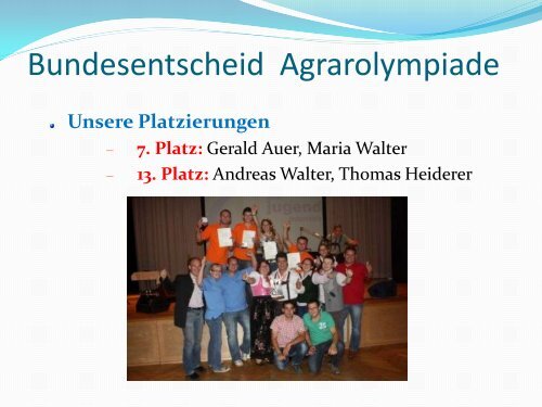 Jahresbericht LJ 2009 - Grafenschlag