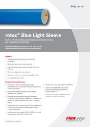 rotec® Blue Light Sleeve - Flint Group