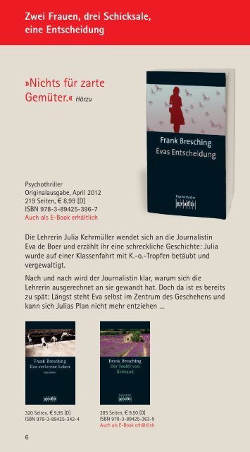 Gesamtverzeichnis 2012 - Grafit Verlag