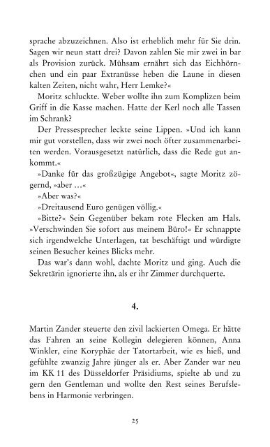 Leseprobe aus: Horst Eckert Sprengkraft - Grafit Verlag