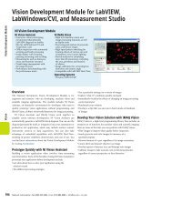 Vision Development Module for LabVIEW, LabWindows/CVI, and ...