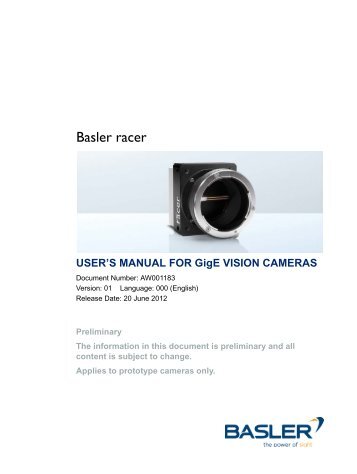 user's manual