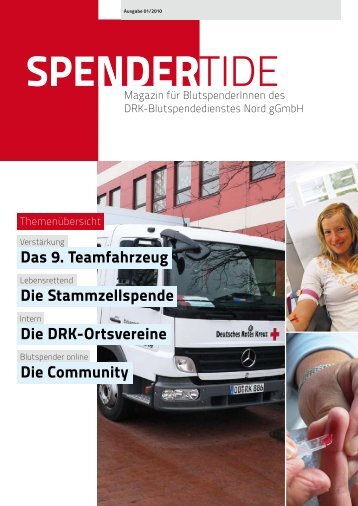 SPENDERTIDE Ausgabe 01/2010 (PDF, 915 KB) - DRK ...