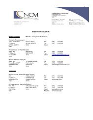 membership list (maize) - National Chamber of Milling