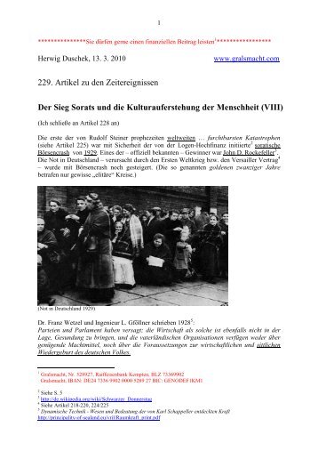 229. Artikel - Gralsmacht