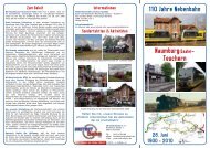 Info-Blatt zur Naumburg-Teucherner Bahn - Die Unstrutbahn