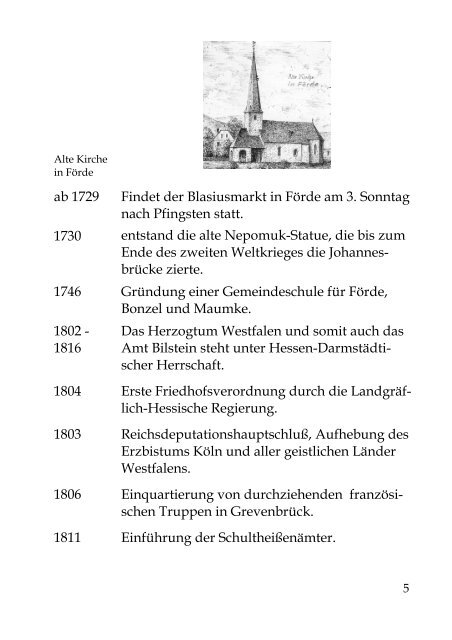 Zeittafel zur Geschichte von Grevenbrück-Förde - Heimat- und  ...