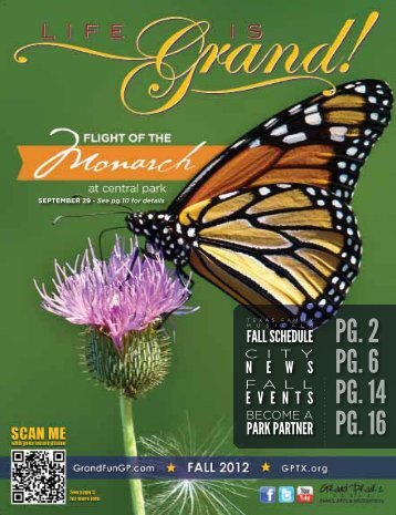 Fall 2012 - The City of Grand Prairie Parks and Recreation Department