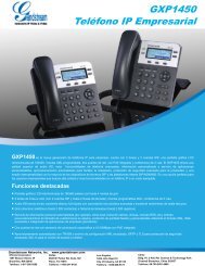 brochure gxp 1450 - Grandstream Networks