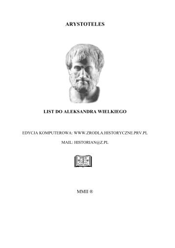 Arystoteles - List do Aleksandra Wielkiego.pdf