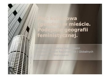 geografia feministyczna