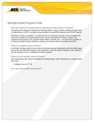 Red-light Safety Program FAQs - Granite City, Illinois