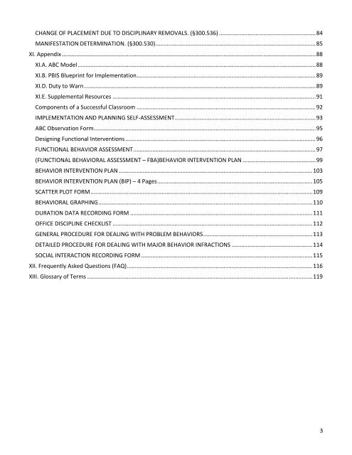 Utah's Least Restrictive Behavioral Interventions Guidelines