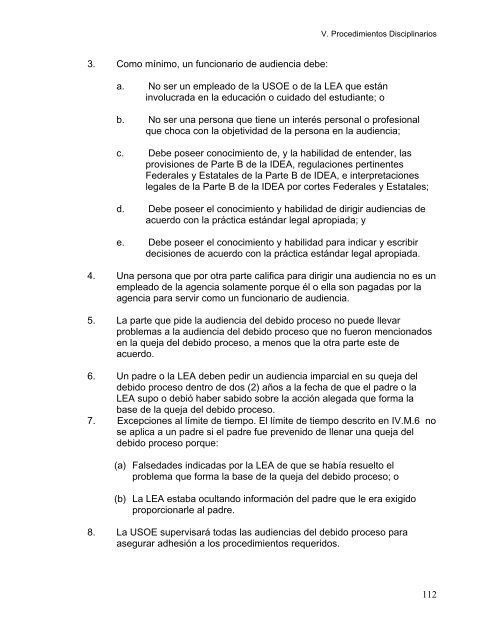 REGLAS DE EDUCACION ESPECIAL - USOE - Utah.gov