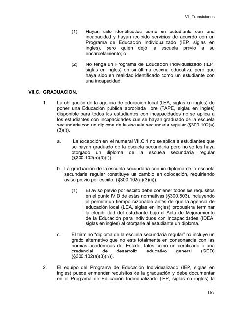 REGLAS DE EDUCACION ESPECIAL - USOE - Utah.gov